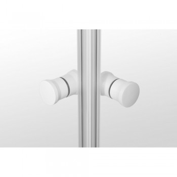 Entrée Shower Door Corner Entry White 880x880x1850mm, ENTRÉE - Cashbuild