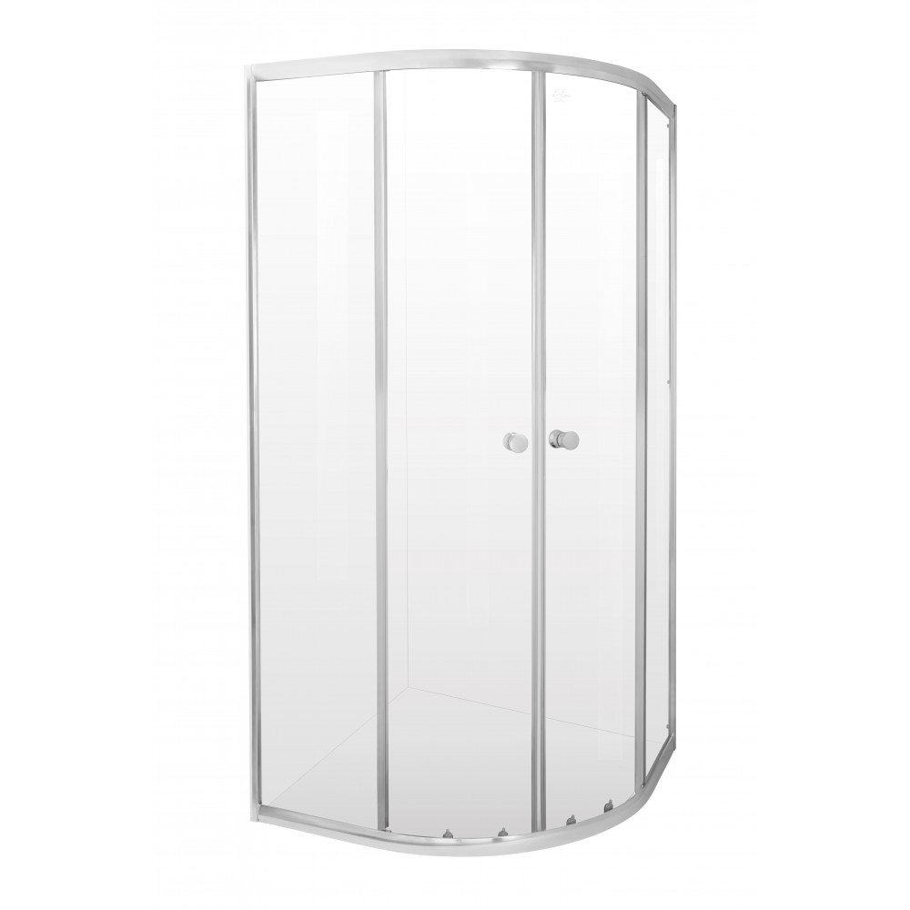 Entrée Shower Door Quarter Round Chrome 900x900x1850mm, ENTRÉE - Cashbuild Entrée Shower Door Quarter Round Chrome 900x900x1850mm, ENTRÉE - Cashbuild