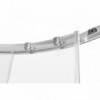 Entrée Shower Door Quarter Round Chrome 900x900x1850mm, ENTRÉE - Cashbuild