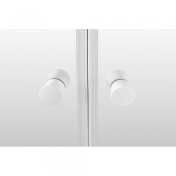 Entrée Shower Door Quarter Round White 900x900x1850mm, ENTRÉE - Cashbuild