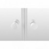 Entrée Shower Door Quarter Round White 900x900x1850mm, ENTRÉE - Cashbuild