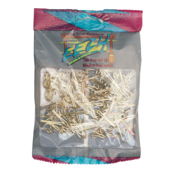 Curtain Track Brass Curtain Hooks Quantity:100,  - Cashbuild