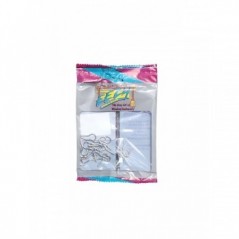 Curtain Track Stretchwire Hook/Eyes 8X8,  - Cashbuild