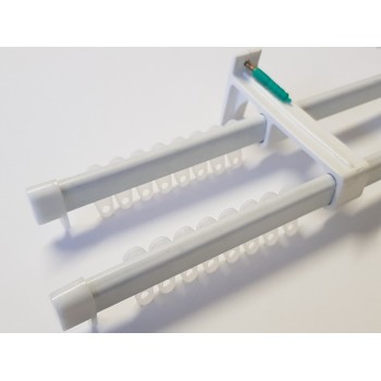 Double Curtain Track 1.0M,  - Cashbuild