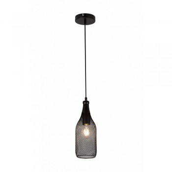 Pendant Steel Black 110mm Euro, EUROLUX - Cashbuild