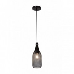 Pendant Steel Black 110mm Euro, EUROLUX - Cashbuild