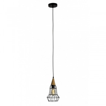 Pendant Vibrato Black 170mm, EUROLUX - Cashbuild