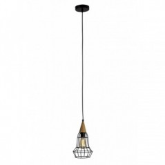 Pendant Vibrato Black 170mm, EUROLUX - Cashbuild