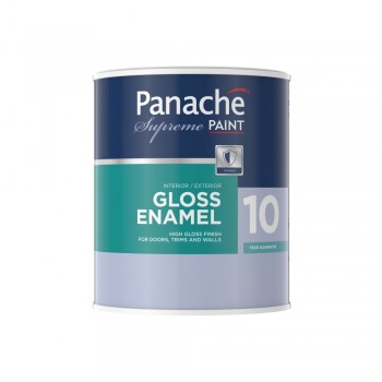 Panache High Gloss Enamel Pwd Brown 1L, Panache - Cashbuild