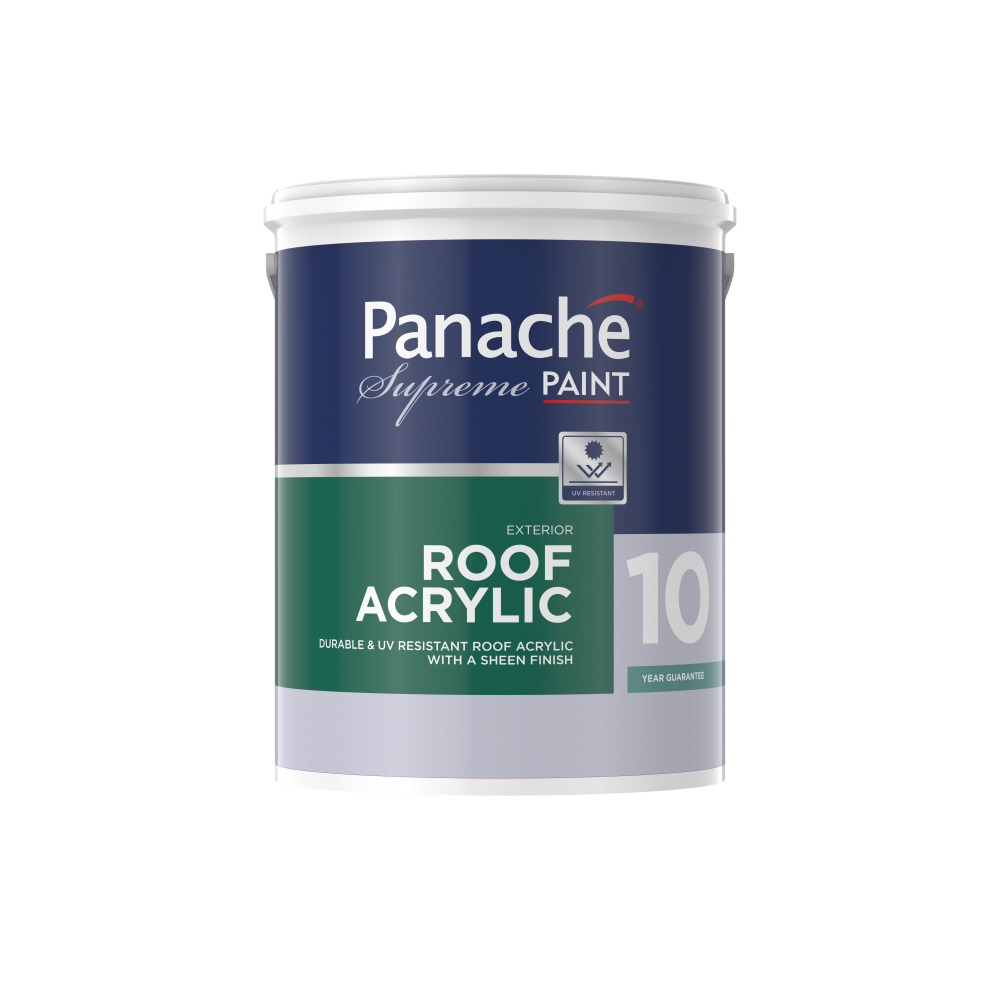 Panache Roof Acrylic Fog Grey 5L, Panache - Cashbuild Panache Roof Acrylic Fog Grey 5L, Panache - Cashbuild