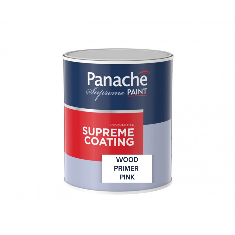 Panache Wood Primer Pink 1L, Panache - Cashbuild Panache Wood Primer Pink 1L, Panache - Cashbuild