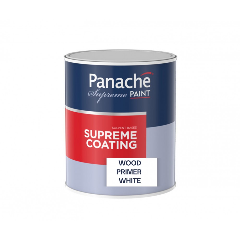 Panache Wood Primer White 1L, Panache - Cashbuild Panache Wood Primer White 1L, Panache - Cashbuild