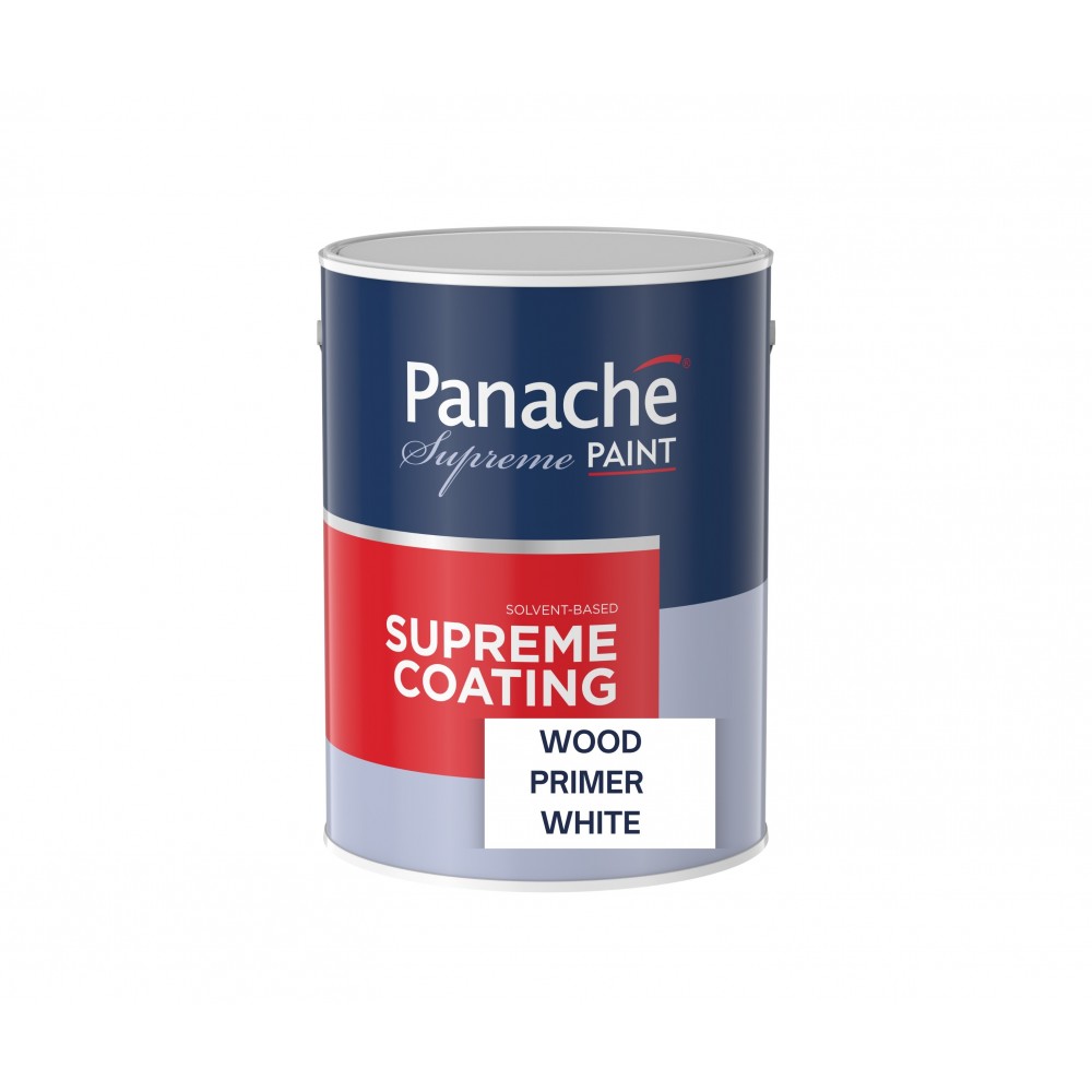 Panache Wood Primer White 5L, Panache - Cashbuild Panache Wood Primer White 5L, Panache - Cashbuild
