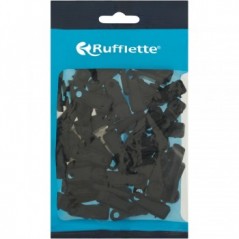 Black Curtain Track Gliders Quantity:50,  - Cashbuild