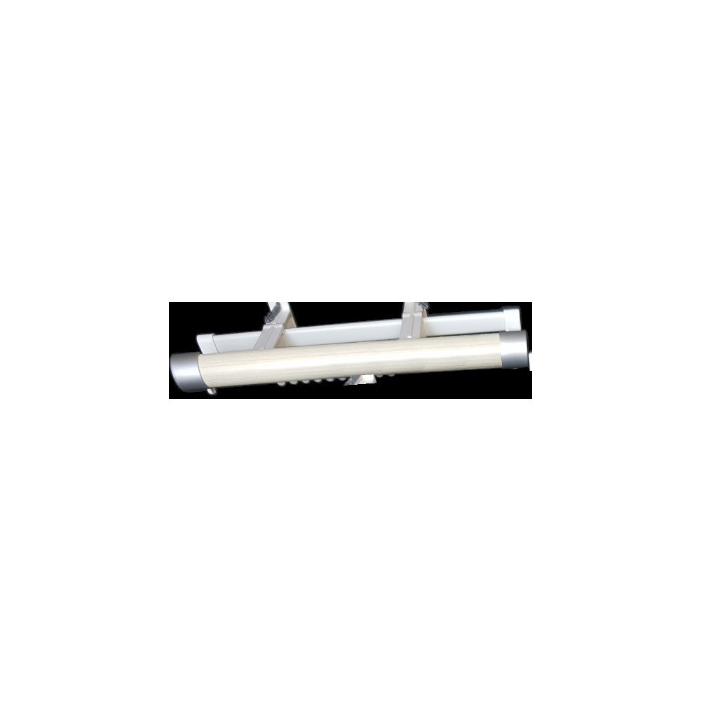 Double Curtain Track 1.5M Sea Mist, - Cashbuild Double Curtain Track 1.5M Sea Mist, - Cashbuild