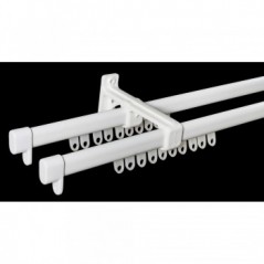 Double Curtain Track 2.0M,  - Cashbuild