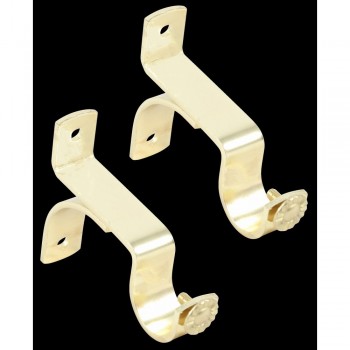 Brass Single Heavy Duty Bracket 25mm,  - Cashbuild