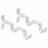 Chrome Double Heavy Duty Bracket 25mm,  - Cashbuild