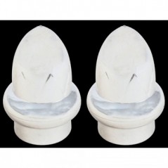 Chrome Finials Quantity:2,  - Cashbuild