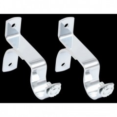 Chrome Single Heavy Duty Bracket 25mm,  - Cashbuild
