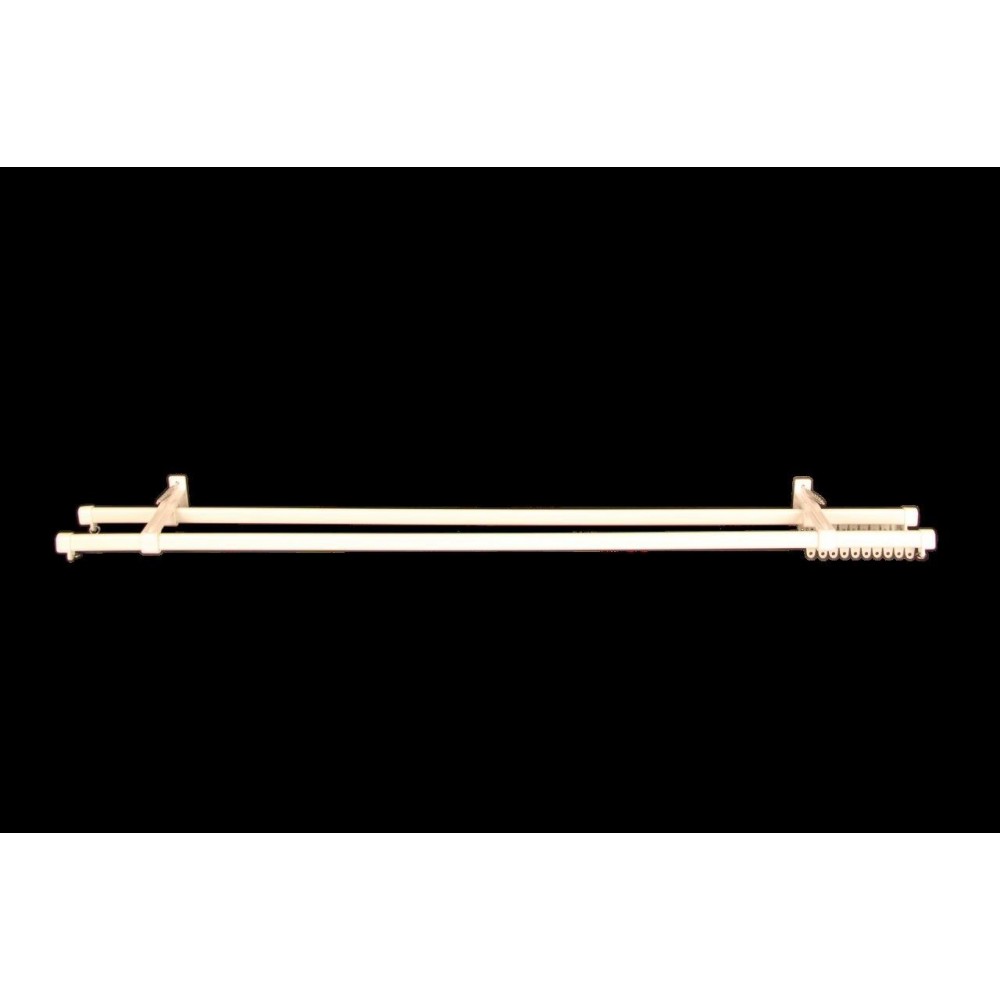 Curtain Track Double 1.5M, KOHLAND - Cashbuild Curtain Track Double 1.5M, KOHLAND - Cashbuild