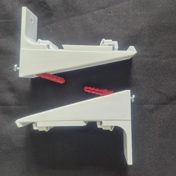 Poly Racer Double Curtain Track Bracket Quantity:2,  - Cashbuild