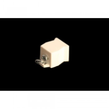 Poly Racer Double Curtain Track End Cap Quantity:2,  - Cashbuild