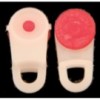 Poly Racer Double Curtain Track Red Wheel Runners Quantity:20,  - Cashbuild