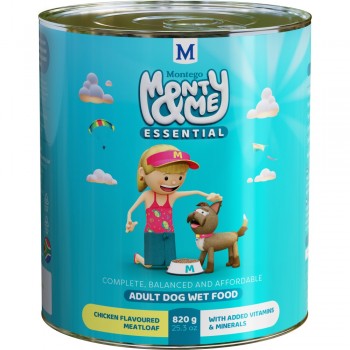 Montego Monty Me Essential Wet cm 820G, Monty & Me - Cashbuild