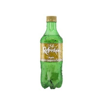 Refreshhh Apple Flavoured Sparkling Soft Drink 330ml,  - Cashbuild
