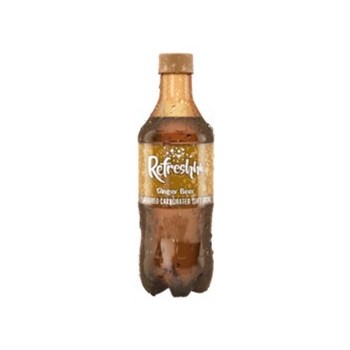 Refreshhh Ginger Beer Flavoured Sparkling Soft Drink 330ml,  - Cashbuild