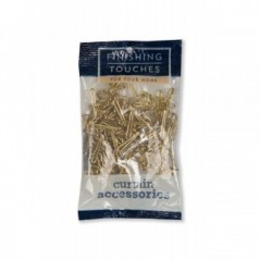 Curtain Track Brass Curtain Hooks Quantity:100,  - Cashbuild