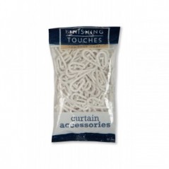 Curtain Track Nylon Curtain Hooks Quantity:50,  - Cashbuild