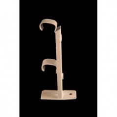 Double Curtain Bracket Steel,  - Cashbuild