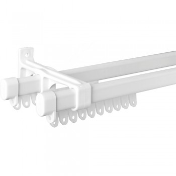 Double Curtain Track 1.0M,  - Cashbuild