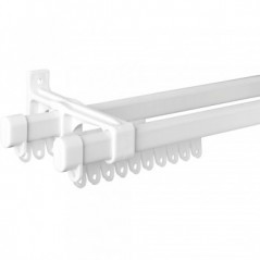 Double Curtain Track 1.0M,  - Cashbuild
