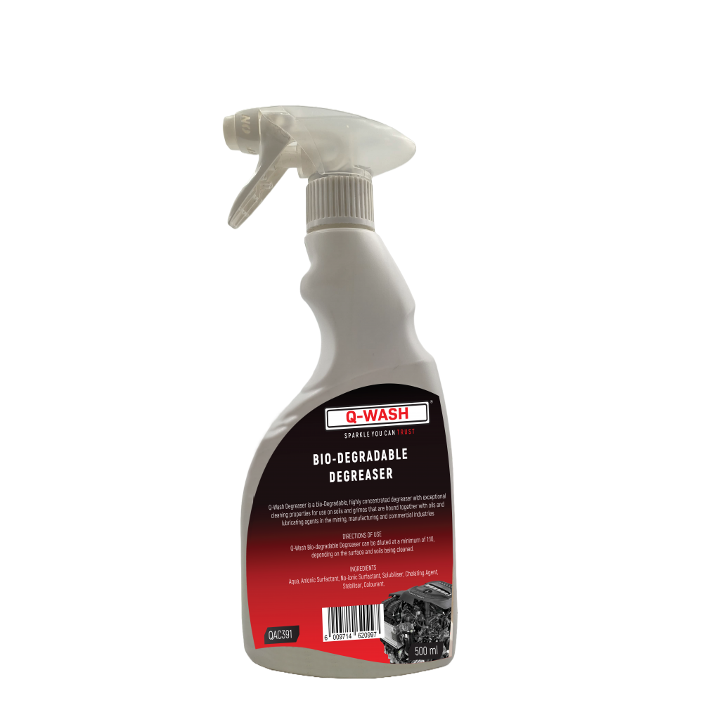 Q-Wash Bio-Degradable Degreaser 500ml, Q-Wash - Cashbuild Q-Wash Bio-Degradable Degreaser 500ml, Q-Wash - Cashbuild