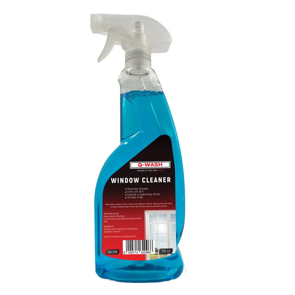 Q-Wash Window Cleaner Trigger 750ml, Q-Wash - Cashbuild Q-Wash Window Cleaner Trigger 750ml, Q-Wash - Cashbuild