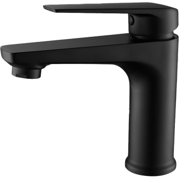 Lunalux Basin Mixer Black, ICON - Cashbuild
