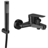 Lunalux Bath Mixer Black, ICON - Cashbuild