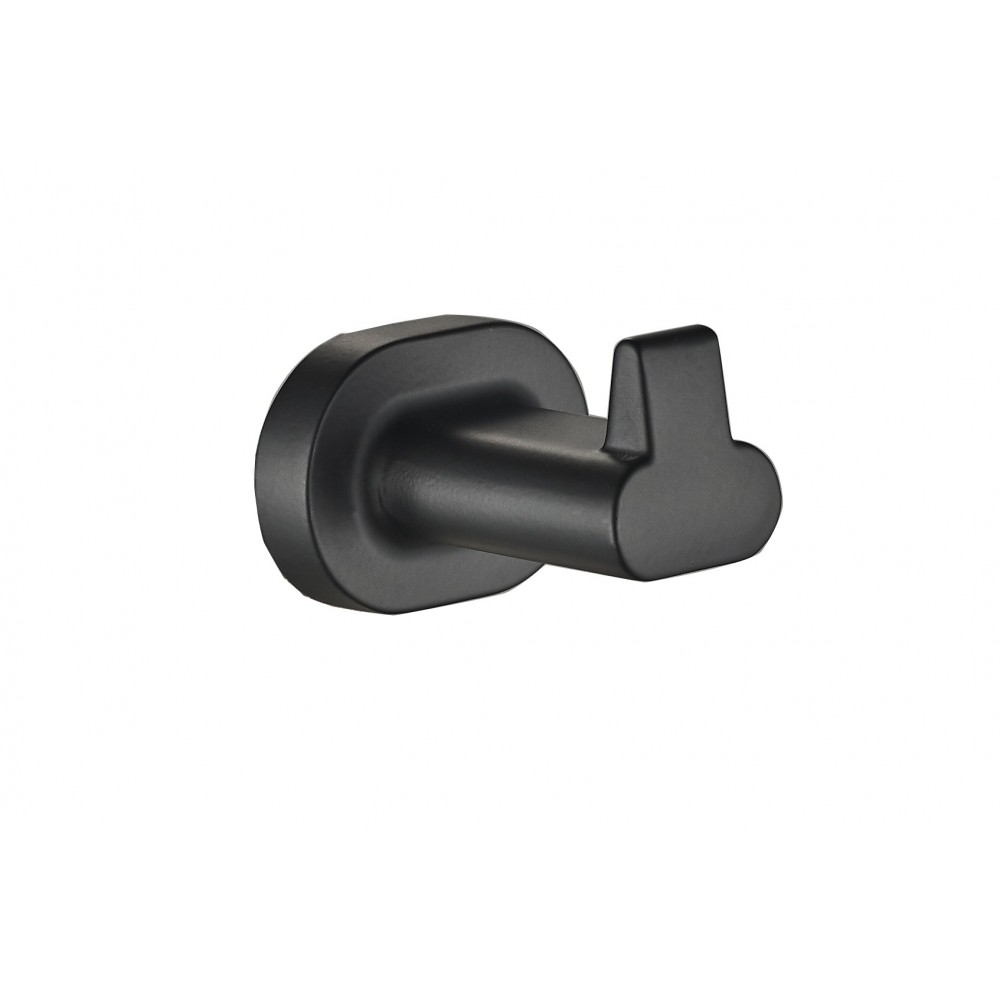 Raven Towel Hook Black, ICON - Cashbuild Raven Towel Hook Black, ICON - Cashbuild