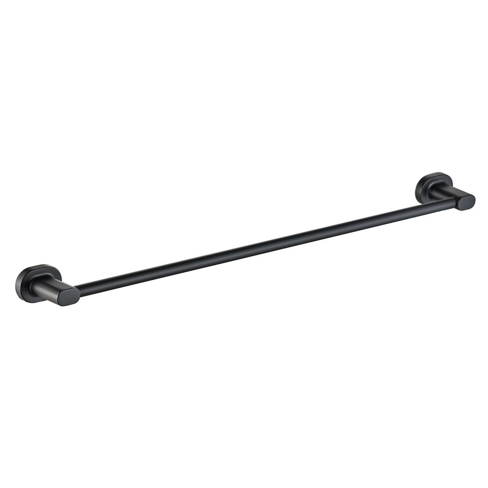 Raven Towel Rail Single 600mm Black, ICON - Cashbuild Raven Towel Rail Single 600mm Black, ICON - Cashbuild