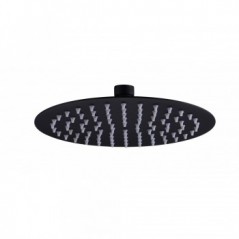 Rose Shower Round 6 Inch Black, ICON - Cashbuild