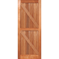 Door Mixed Timber F&l Braced
