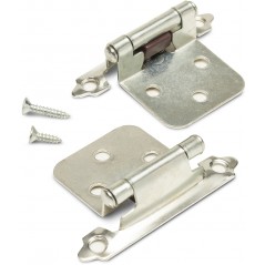 Samson  Self Closing Hinge Chrome Plated,  - Cashbuild