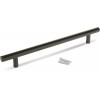 Samson Bar Handle Hollow 192mm Matt Black - Cashbuild
