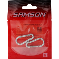 Carabine Hook M4X40 Quantity:2, SAMSON - Cashbuild