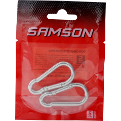 Carabine Hook M5X50 Quantity:2, SAMSON - Cashbuild