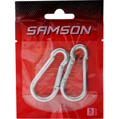 Carabine Hook M6X60 Quantity:2, SAMSON - Cashbuild