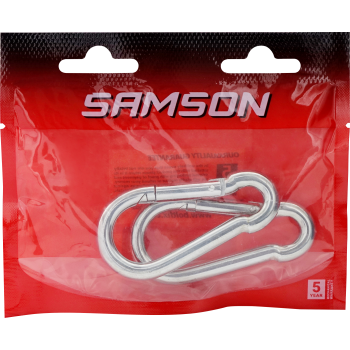 Carabine Hook M8X80 Quantity:2, SAMSON - Cashbuild